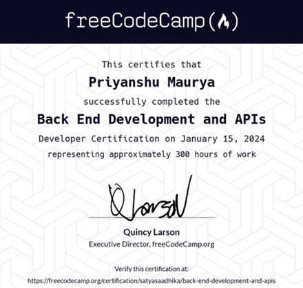 ...certificate